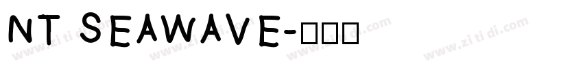 NT SEAWAVE字体转换